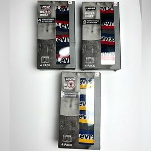 Levi's Men's Boxer Briefs 12 Pairs  Performance Microfiber Men’s Size XL